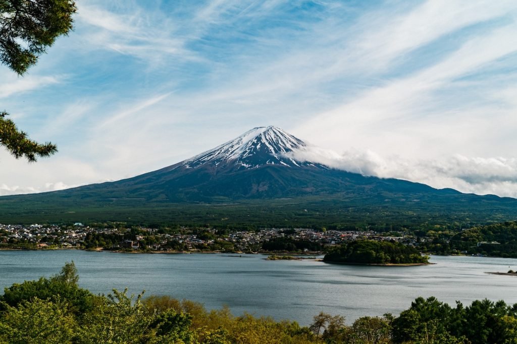 Mount Fuji on a clear day